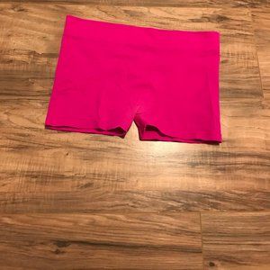 Soft Stretchy Neon Pink Bootie Dance Shorts